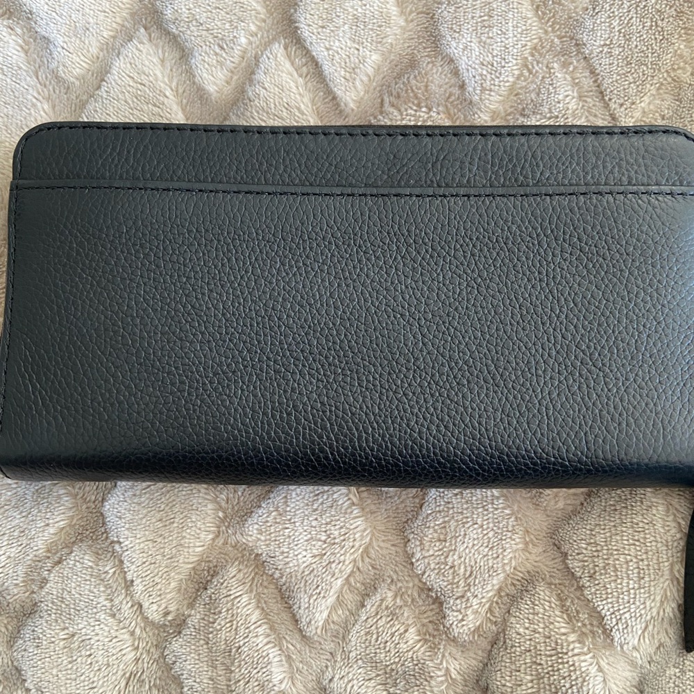 Kate Spade Black Lena Large Continental Wallet - Picture 3 of 5